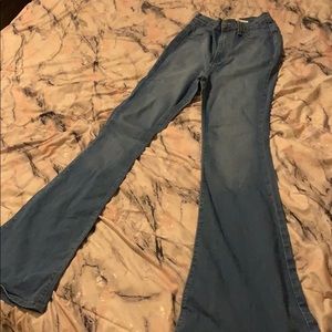 High Waisted Bell Bottom Fashion Nova Jeans